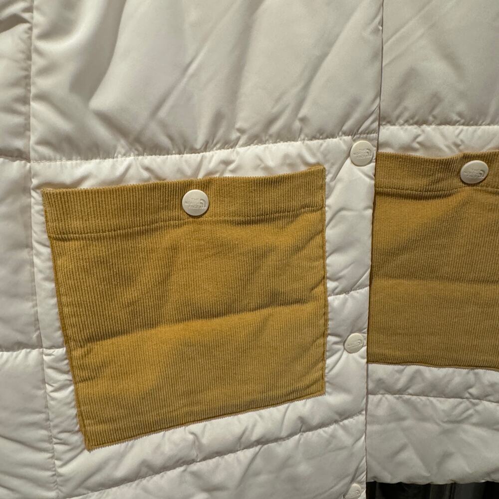 The North Face Harway Collarless Puffer Quilted Midi Jacket Size Medium - Picture 6 of 13